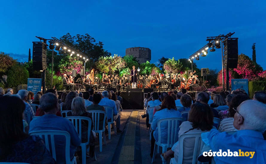 Un concierto del Festival Primavera de Córdoba en el Alcázar de los Reyes Cristianos