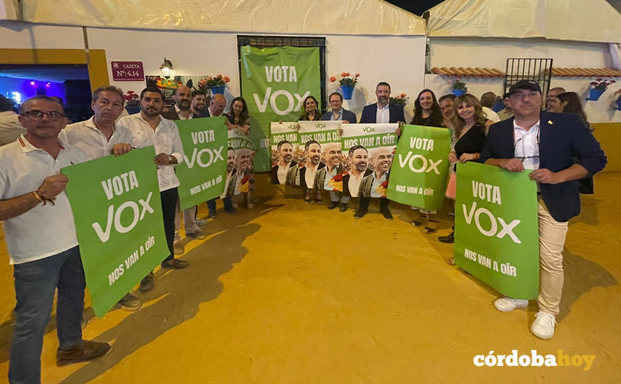 Inicio de campaña de Vox en Córdoba