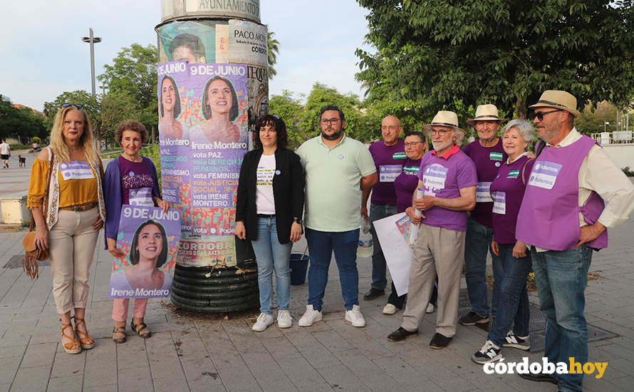 Inicio de campaña de Podemos en Córdoba