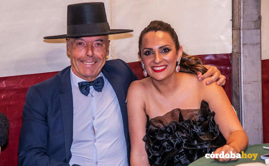 La despedida de la Feria de Antonio Hurtado y Mamen González FOTO REDES SOCIALES DE ANTONIO HURTADO