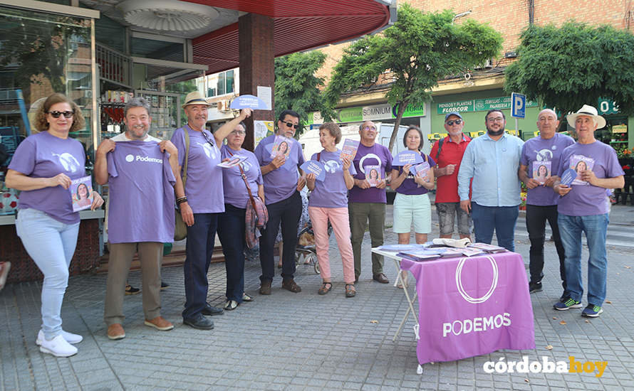 Miembros de Podemos en Córdoba capital