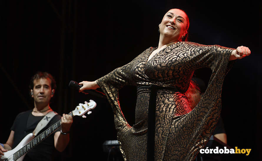 El concierto de Camela en la plaza de toros de Córdoba