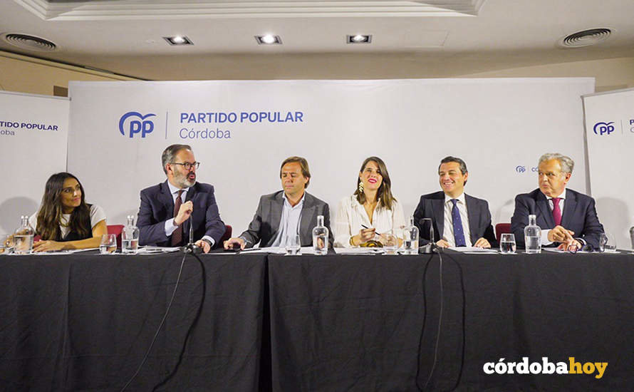 Comité Ejecutivo Provincial del PP-A con Antonio Repullo