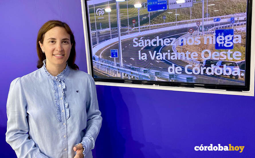 La senadora del PP por Córdoba, Cristina Casanueva