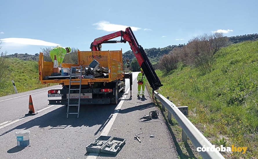 Conservación de carreteras de la Junta