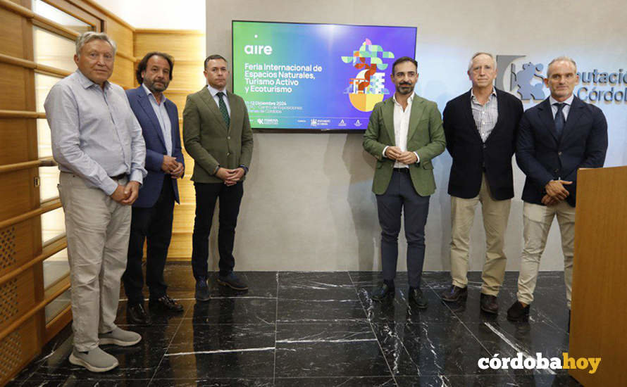 Presentación de la segunda edición de la Feria AIRE FOTO AYUNTAMIENTO DE CÓRDOBA