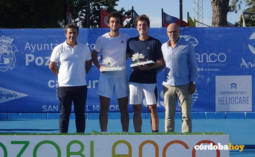 Los campeones de dobles del Open Ciudad de Pozoblanco