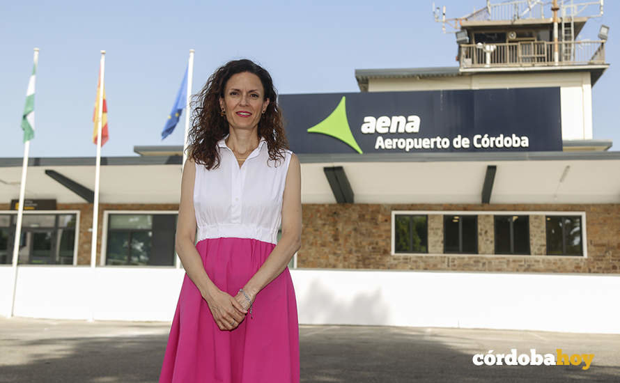 Amelia Quintero posa para Córdoba Hoy