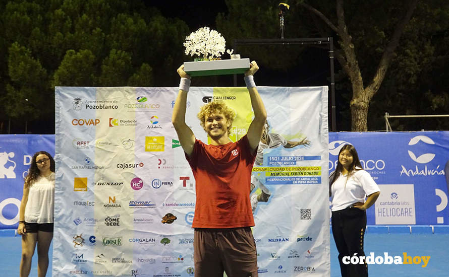 August Holmgren, campeón de la ATP Challenger de Pozoblanco