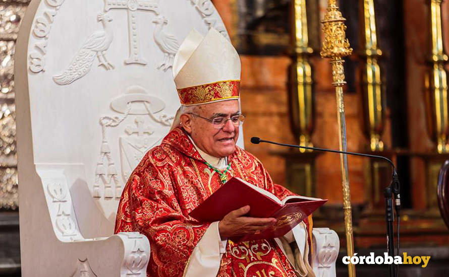 El obispo de Córdoba, Demetrio Fernández FOTO DIÓCESIS DE CÓRDOBA