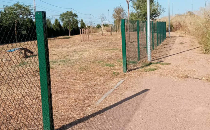 Imagen de uno de los parques caninos de Córdoba FOTO HACEMOS CÓRDOBA