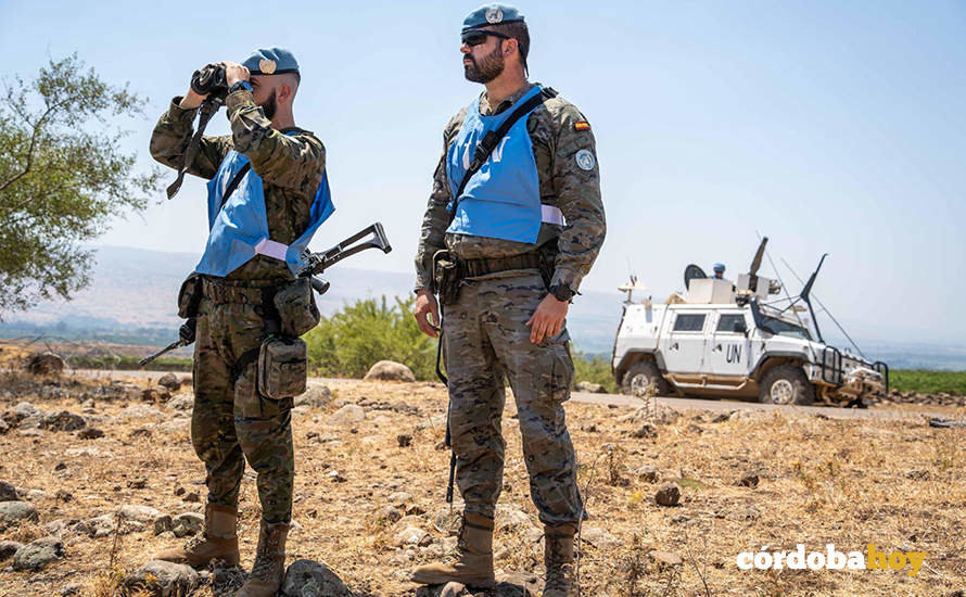 Militares españoles en Líbano FOTO EJÉRCITO DE TIERRA