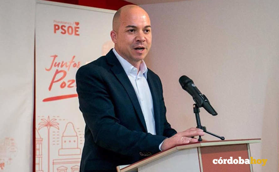 El portavoz del PSOE en el Ayuntamieto de Pozoblanco, Rafael Villarreal FOTO PSOE