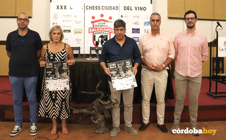 Presentación del Open de Ajedrez Ciudad del Vino