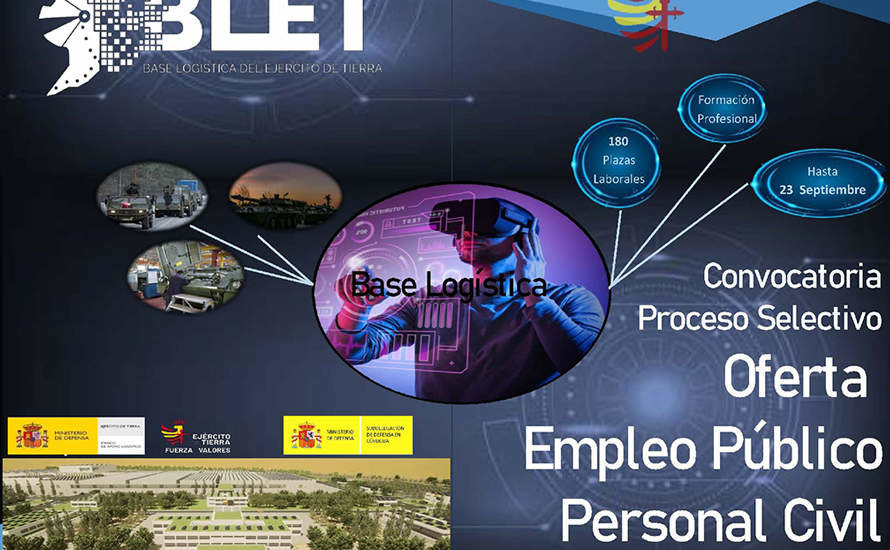 La oferta de empleo público de Defensa para la BLET de Córdoba