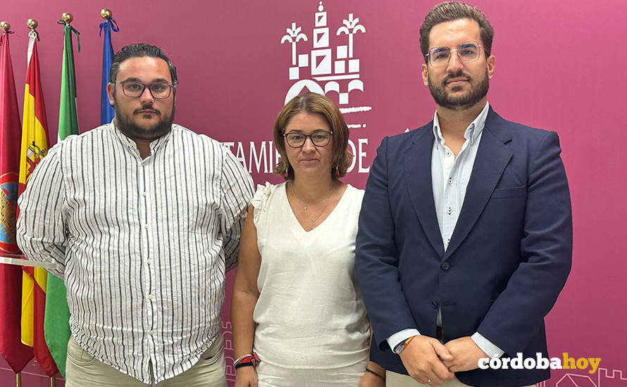 Iván Fernández, Irene Ruiz y José Carlos Ruiz FOTO HACEMOS CÓRDOBA