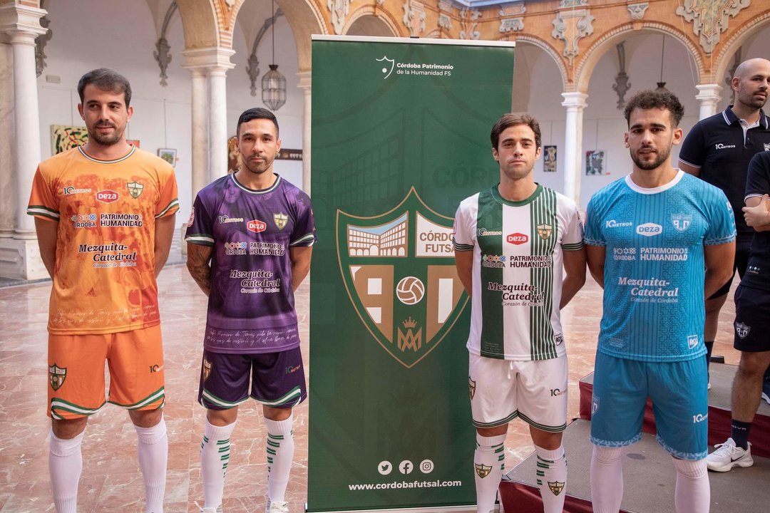 Presentación de la equipación del Córdoba Futsal Patrimonio de la Humanidad FOTO DIPUTACIÓN