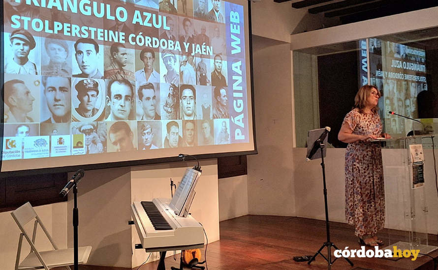 Presentación de la página web de la Asociación Triángulo Azul Stolpersteine FOTO SUBDELEGACIÓN